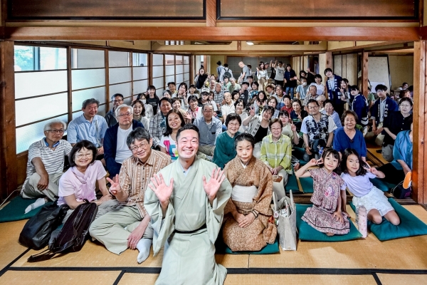 第一回落語会集合写真